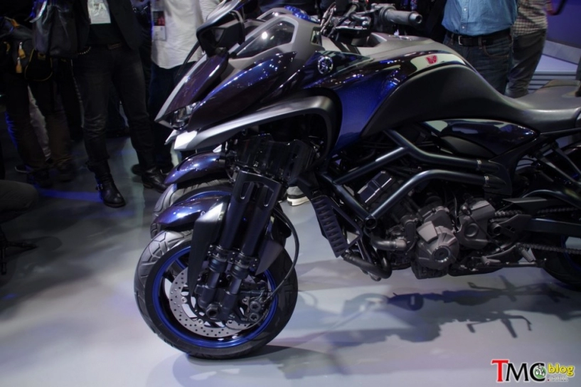 Cận cảnh yamaha mwt-09 tại tokyo motor show