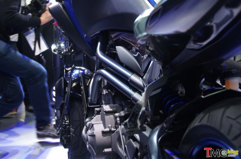 Cận cảnh yamaha mwt-09 tại tokyo motor show