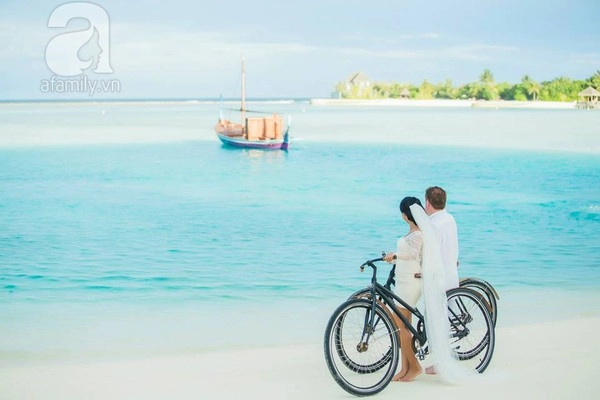 Cặp đôi yêu 1 năm gặp 1 tháng và bộ ảnh cưới sang chảnh 20000 đô tại maldives