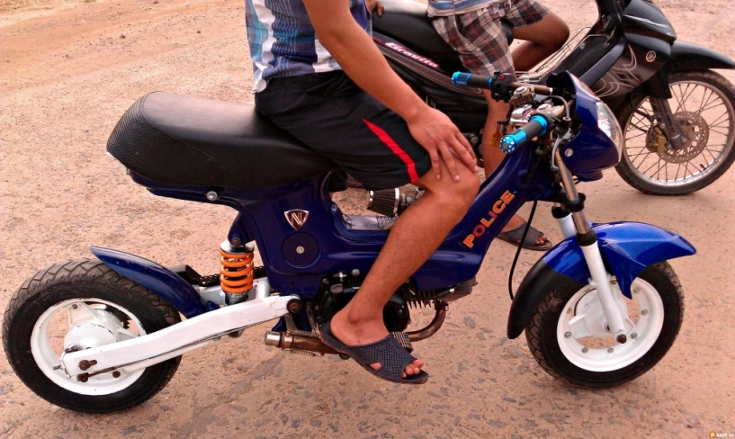 Chaly độ lên msx 125