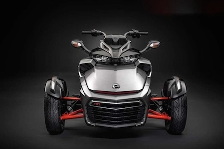 Chào đón siêu phẩm can am spyder f3