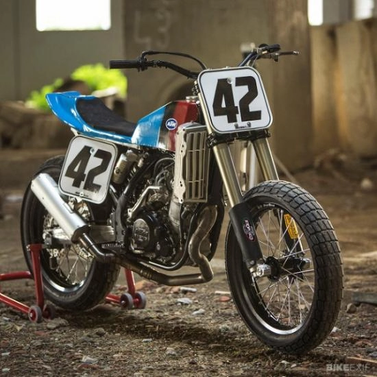 Chiêm ngưỡng ktm exc450 độ flat track đẹp mê hoặc