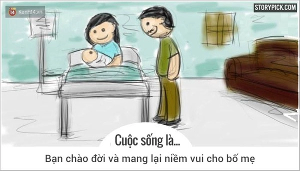 Chùm tranh đằng sau sự nhàm chán của cuộc sống là một sự thật bất ngờ