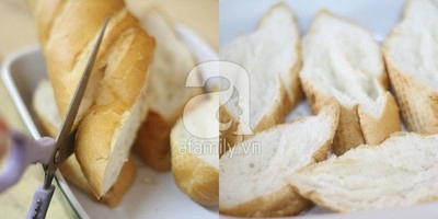 Công thức nhanh cho món bánh mì bơ tỏi giòn tan thơm phức
