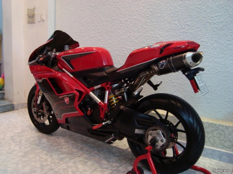 Ducati 848 evo độ nổi bật của biker sài thành