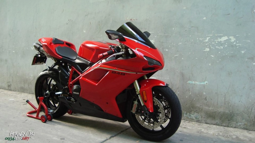 Ducati 848 evo với phiên bản độ đầy phong cách
