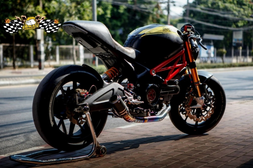 Ducati monster 795 chất chơi trong phiên bản cafe racer