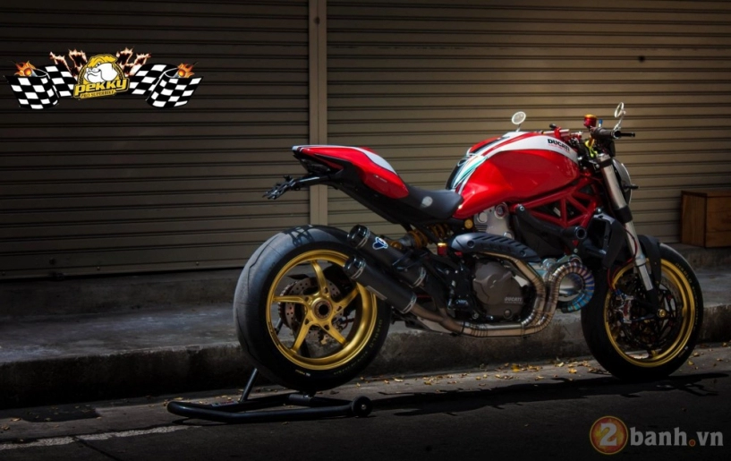 Ducati monster 821 đầu tiên độ cực khủng trên đất thái