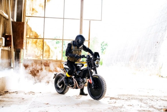 Ducati scrambler ấn tượng với bản độ sc-rumble