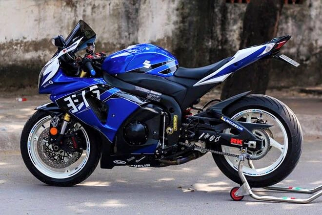 Gsxr 1000 một trong những bộ 3 siêu moto pkl đình đám