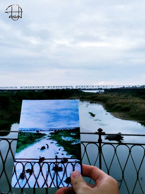 Hà nội bình yên trong tranh và đời thực