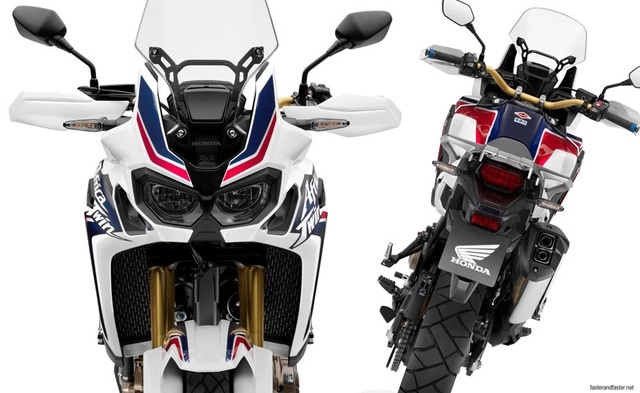 Honda crf1000l africa twin 2016 tuyên chiến các đối thủ adventure