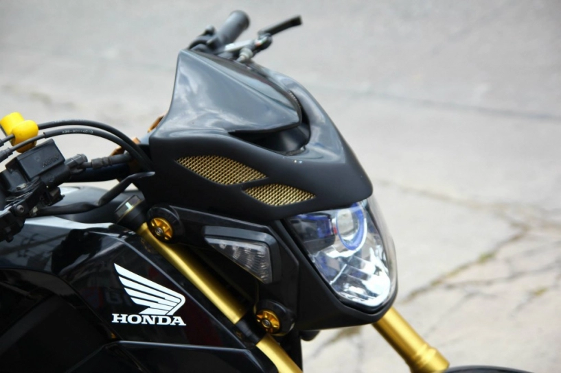 Honda msx 125 mượt trên đất thái
