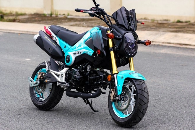 Honda msx 125 sơn đấu với phong cách game online