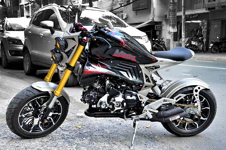 Honda msx độ độc đáo với phiên bản harley