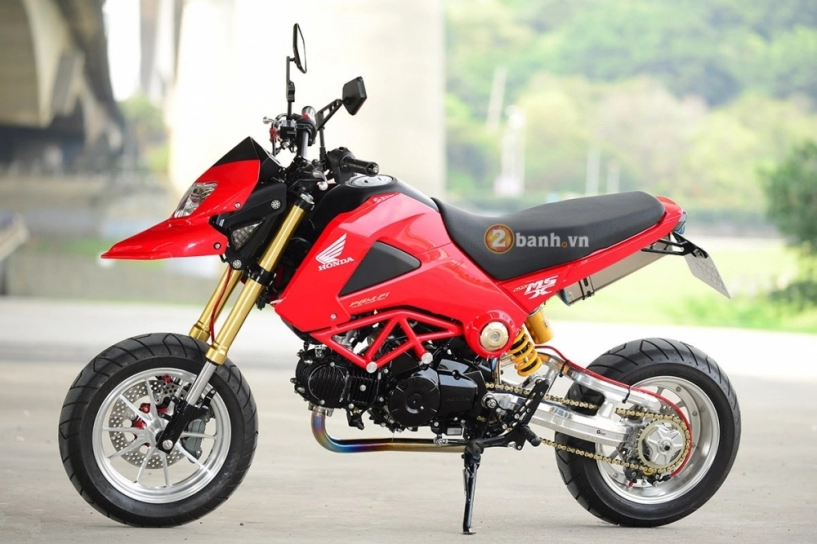 Honda msx độ độc đáo với phiên bản hypermotard