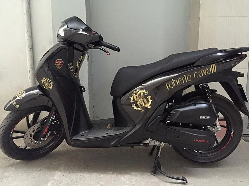 Honda sh độ phiên bản black gold edition