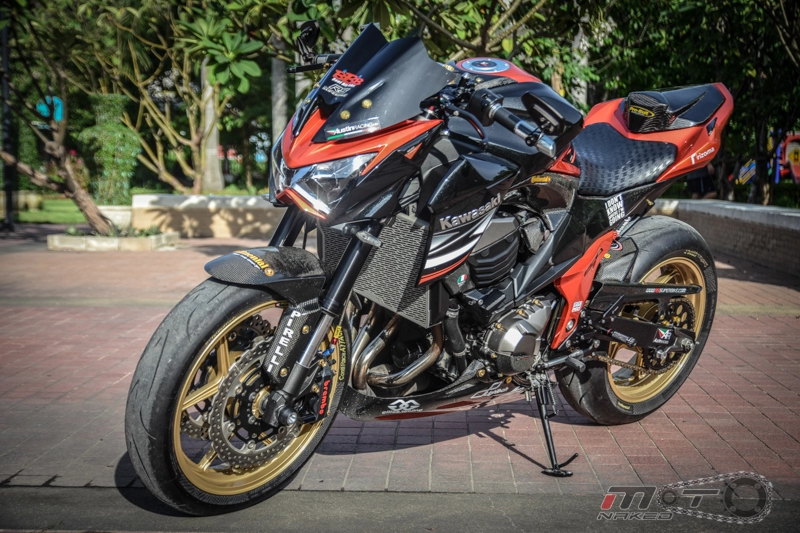 Kawasaki z800 độ cực chất với phiên bản street racing