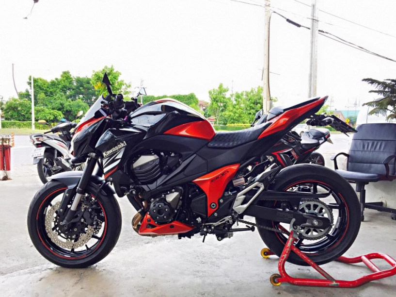 Kawasaki z800 độ đơn giản mà phong cách