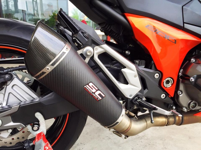 Kawasaki z800 độ đơn giản mà phong cách