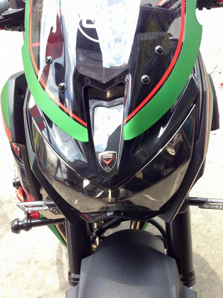 Kawasaki z800 độ siêu ngầu của biker sài thành