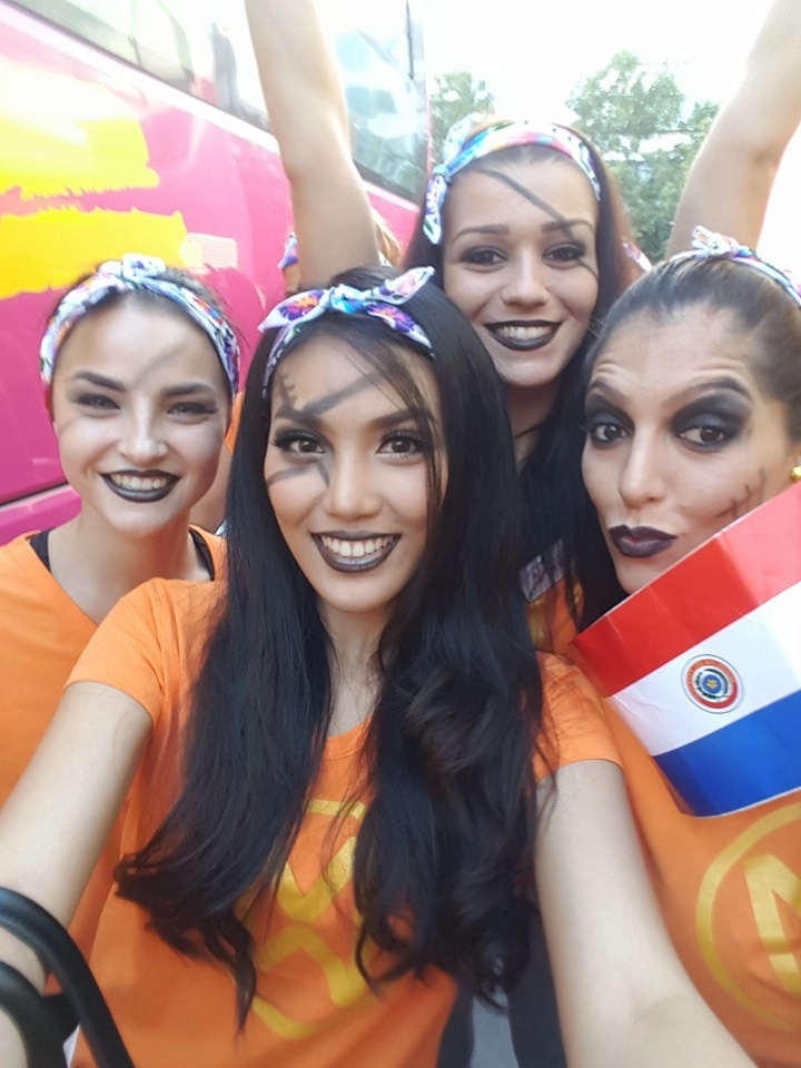 Lan khuê trắng tay hh namibia lập kỷ lục ở sports challenge - miss world 2015