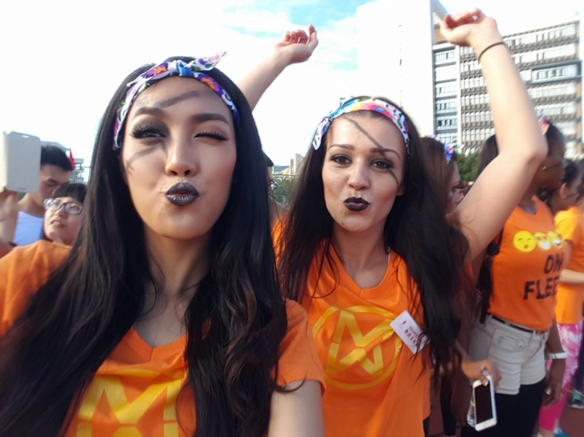 Lan khuê trắng tay hh namibia lập kỷ lục ở sports challenge - miss world 2015