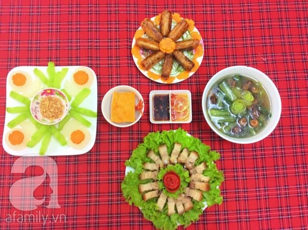 Thực đơn cơm tối Mẹ su chia sẻ thực đơn cuối tuần ngon đẹp hấp dẫn