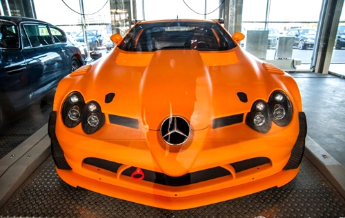 Mercedes slr mclaren 722 gt - siêu xe hàng hiếm