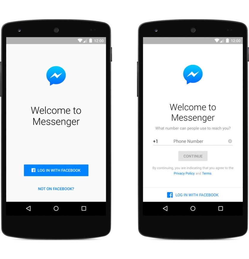 Messenger đã cho phép người dùng độc lập với facebook