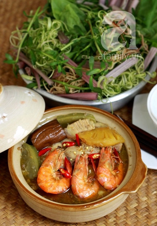 Món ngon cuối tuần mắm kho miền tây