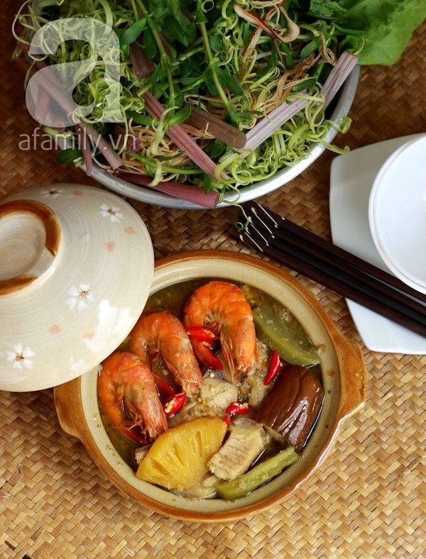 Món ngon cuối tuần mắm kho miền tây