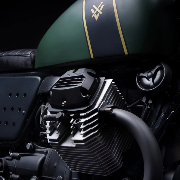 Moto guzzi v7 độ đẹp hút hồn với phong cách scrambler