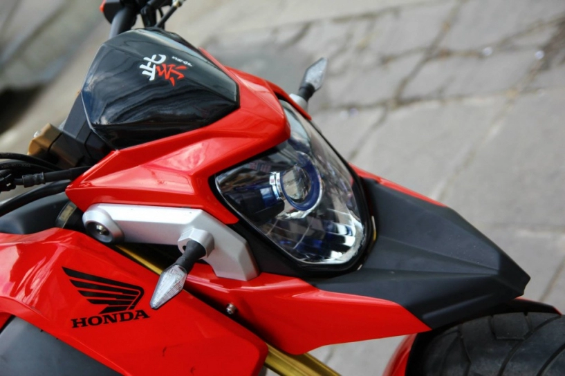 Msx độ mang phong cách ducati hypermotard lẫn monster