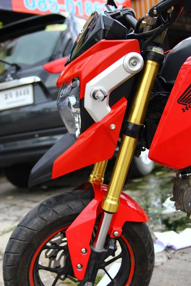 Msx độ mang phong cách ducati hypermotard lẫn monster