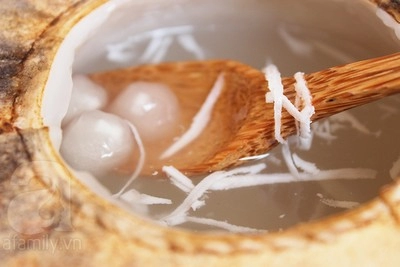 Nấu chè trân châu nước dừa mát lành cho ngày hè oi ả