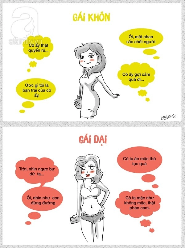 gái khôn gái dại Nếu bạn thực sự muốn biết mình là cô gái khôn lanh hay cô nàng dại dột