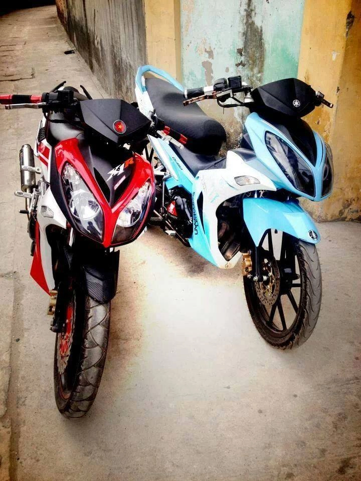 Những chiếc yamaha exciter kiểng tình cảm