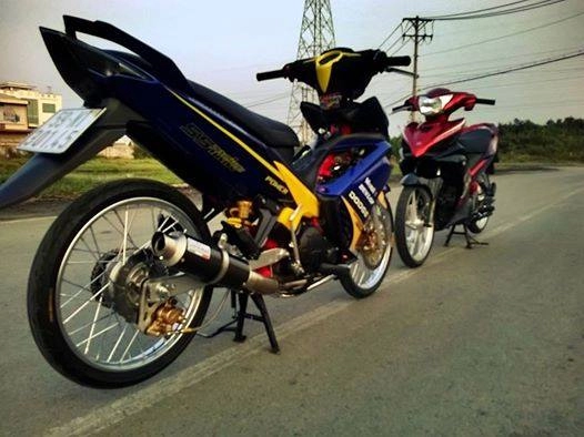 Những chiếc yamaha exciter kiểng tình cảm