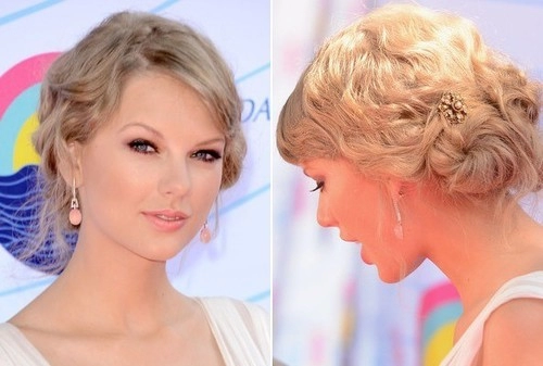 Những kiểu tóc updo đẹp nhất của taylor swift