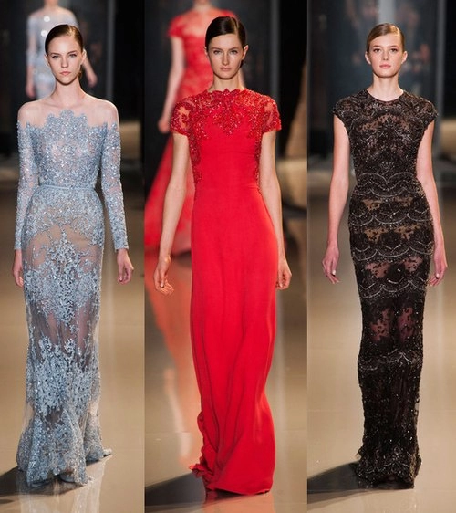 Những mẫu váy cao cấp đẹp nhất xuân 2013