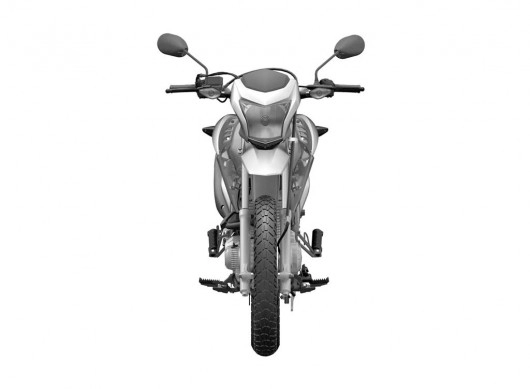 Phác thảo xe cào cào đi phố honda crf150m