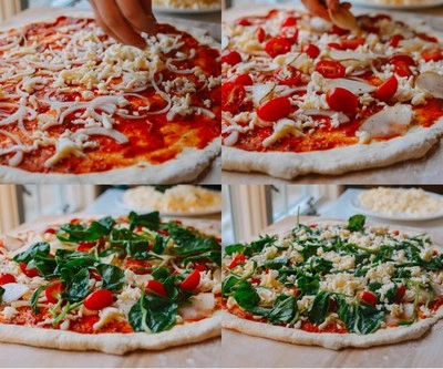 Pizza rau củ ăn ngon mà không lo tăng cân