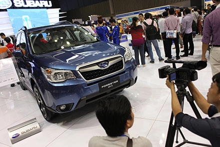 Saigon autotech 2015 sẽ không có subaru tham gia