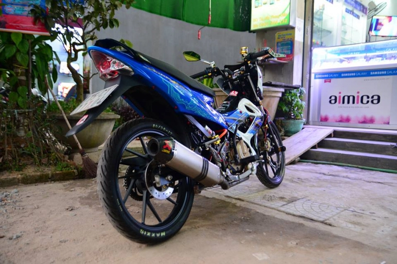 Satria f150 độ đầy phong cách của biker việt