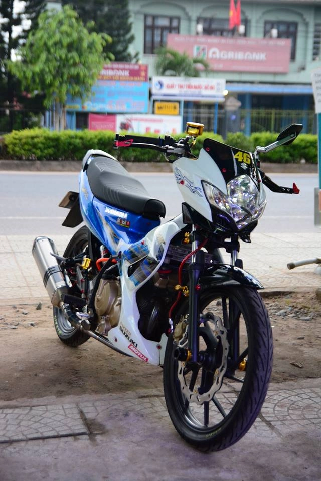 Satria f150 độ đầy phong cách của biker việt