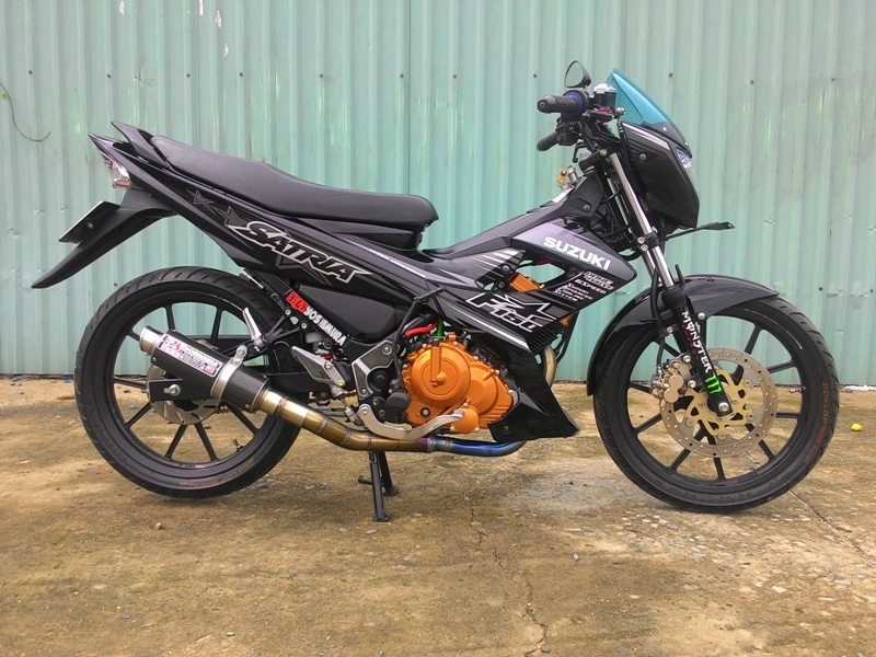 Satria f150 fighter 1 special edition độ nhẹ nhàng