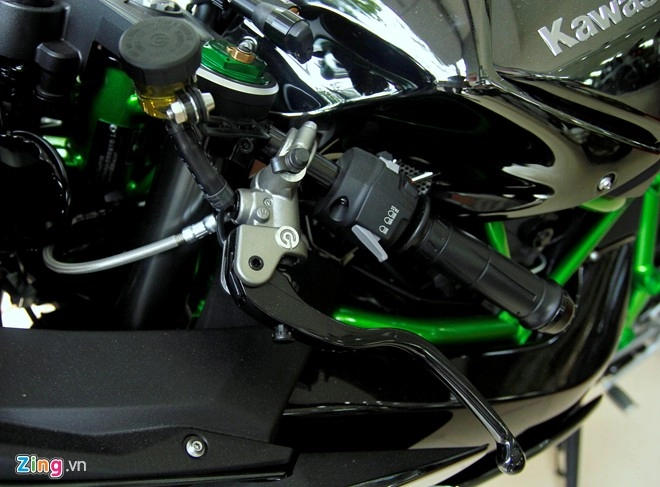 Siêu môtô kawasaki ninja h2 đầu tiên về việt nam