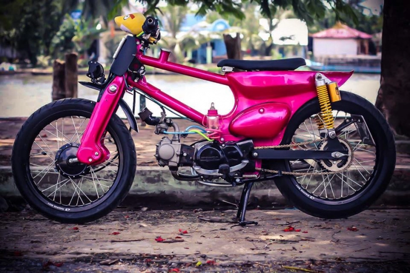 Super cub 50cc trang trí đồ chơi độc đáo