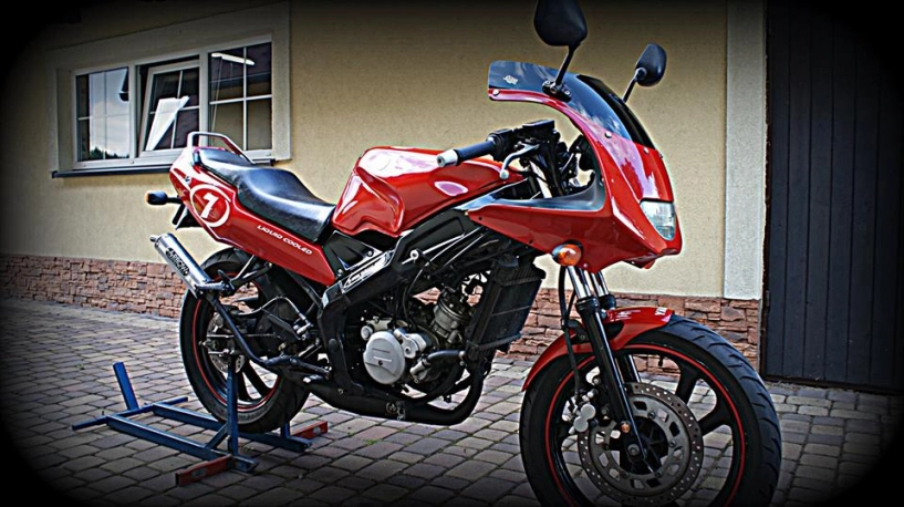 Thật tuyệt vời với chiếc yamaha tzr 70 race polini